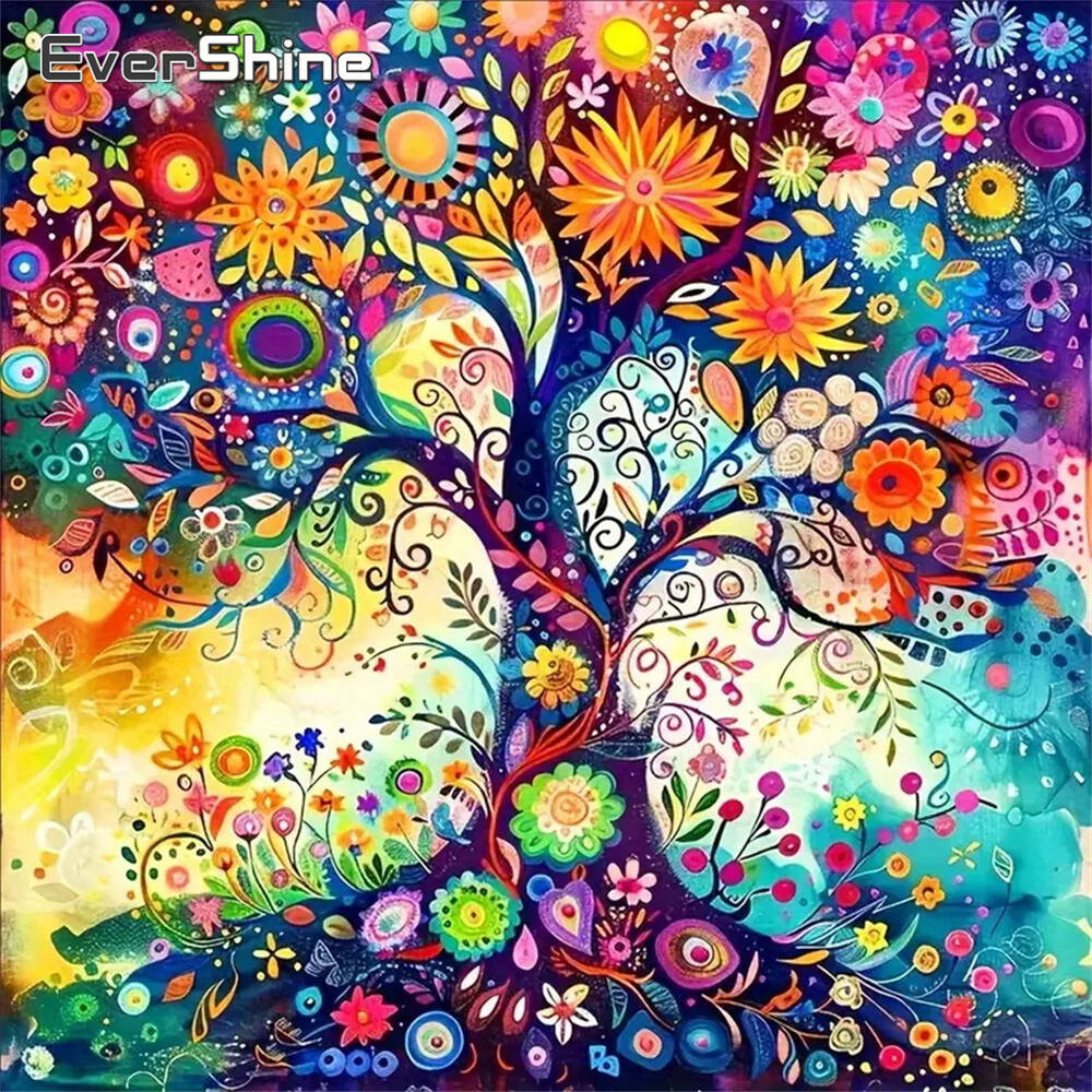 Resin Craft For Beginners - Evershine เพชรภาพวาดสุนัขสัตว์การ์ตูนเต็มรูปแบบรอบเพชรโมเสคห้องน้ํา DIY หัตถกรรมชุดตกแต่งบ้าน