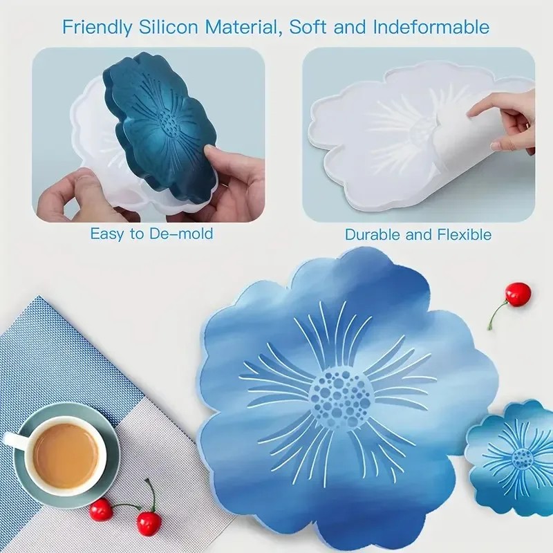 แม่พิมพ์ซิลิโคนเรซินรูปทรงซากุ - Geode Mold Silicone บทวิจารณ์และราคา