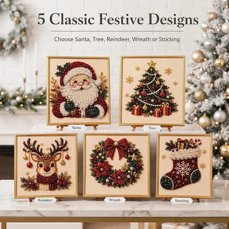 ชุดงานศิลปะภาพเพชรไข่มุกคริสต์ - Resin Craft For Beginners บทวิจารณ์และราคา