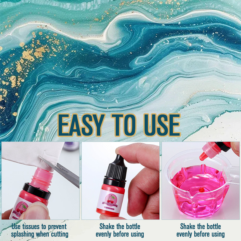 สีผสมเรซิ่นอีพ็อกซี่ 24 สีสดใส - Mixing Cup Silicone บทวิจารณ์และราคา