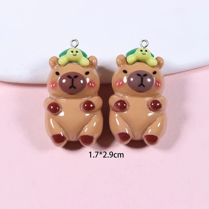 ชาร์มเรซิ่นคาปิบาร่าแบบแบนเงา  - Resin Craft Supplies บทวิจารณ์และราคา
