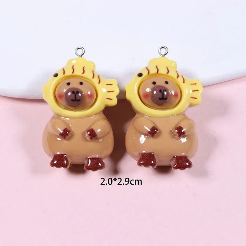 ชาร์มเรซิ่นคาปิบาร่าแบบแบนเงา  - Resin Craft Supplies บทวิจารณ์และราคา