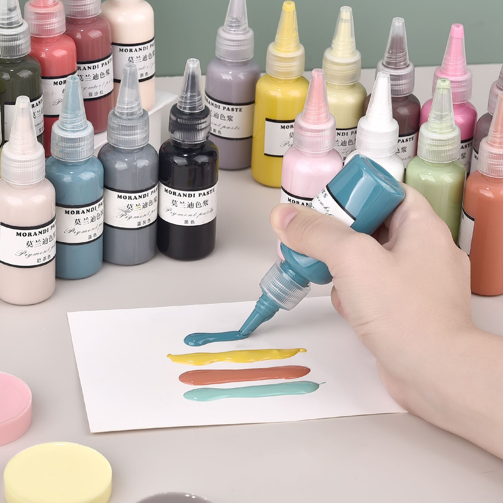 Morandi สี Liquid เรซิ่นสีอีพ็ - Resin Dye Alcohol บทวิจารณ์และราคา
