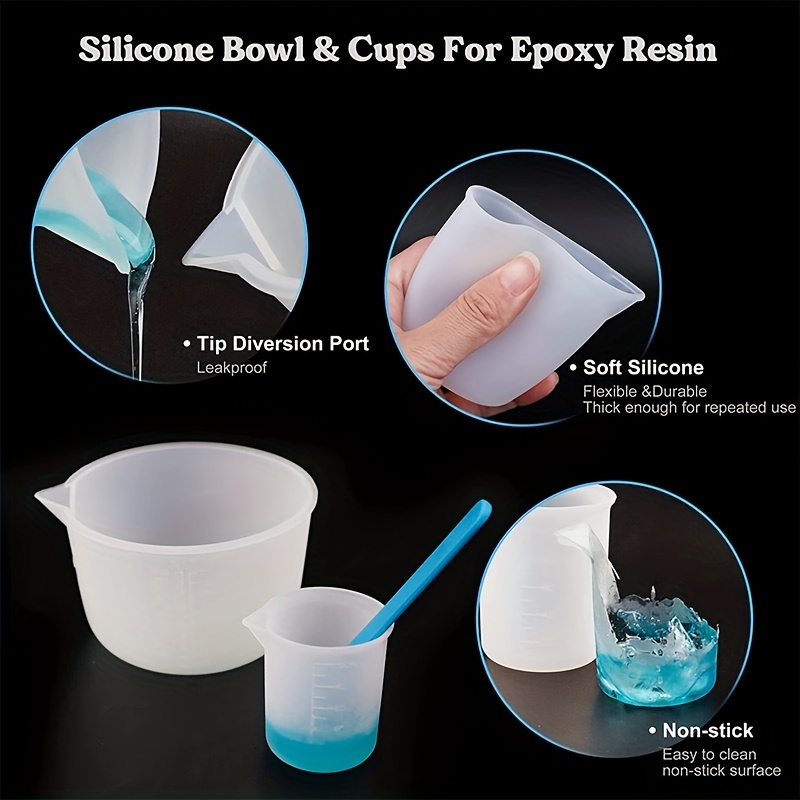 ถ้วยตวงซิลิโคน, อุปกรณ์เรซินพร - Mixing Cup Silicone บทวิจารณ์และราคา