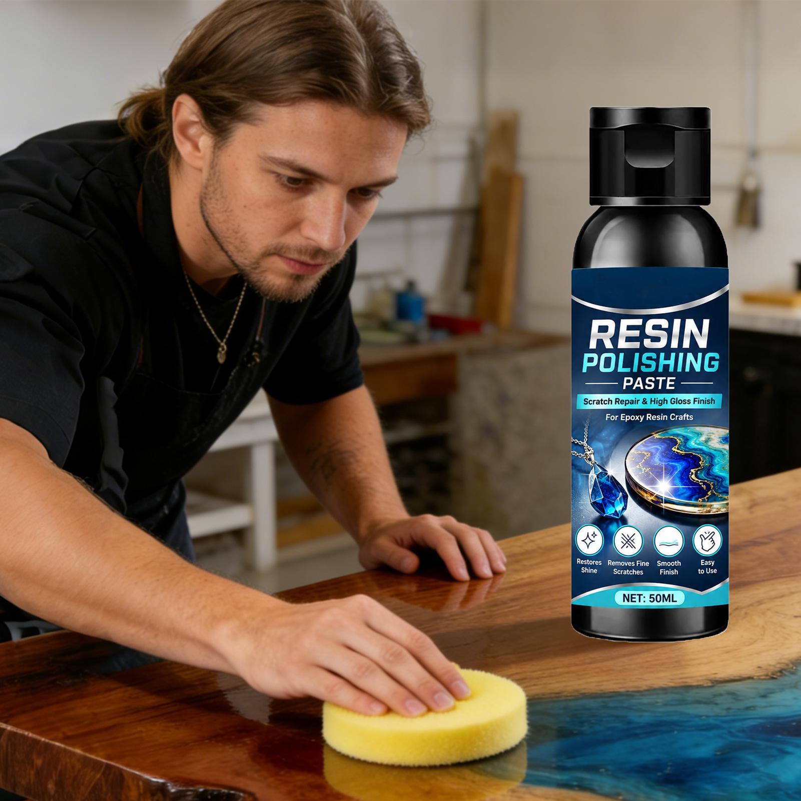 น้ำยาขัดเรซิ่น 50 มล. น้ำยาขัด - Resin Craft Workshop บทวิจารณ์และราคา
