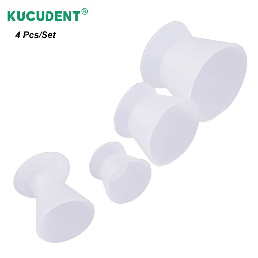ชุด 4 ชิ้น/เซ็ต ถ้วยซิลิโคนสำห - Mixing Cup Silicone บทวิจารณ์และราคา