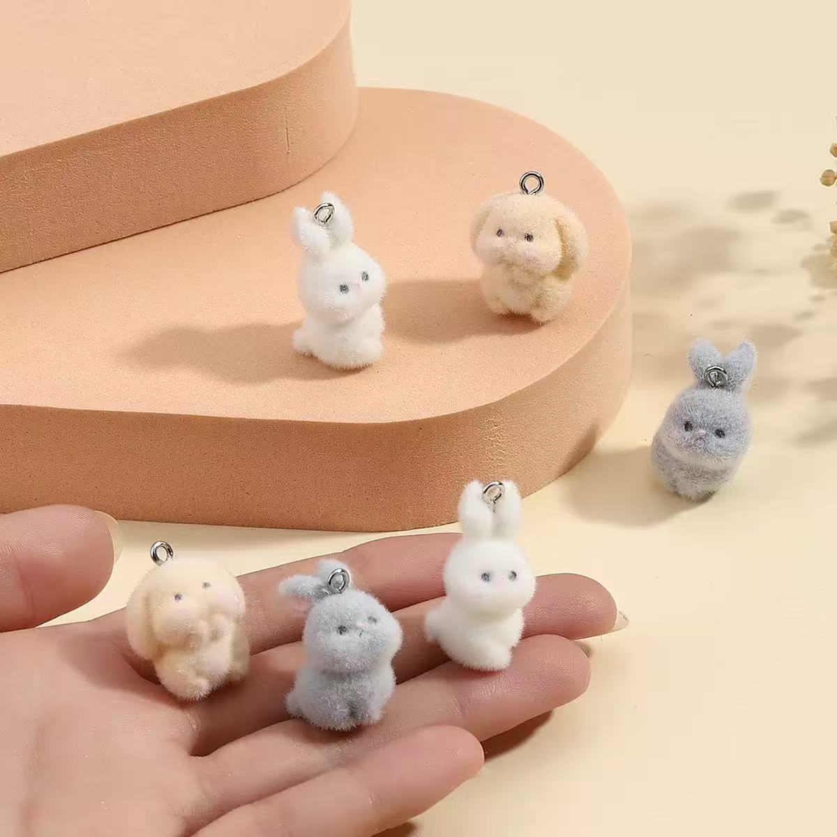 จี้เรซิ่นรูปกระต่ายน้อย 10 ชิ้ - Resin Craft Projects บทวิจารณ์และราคา